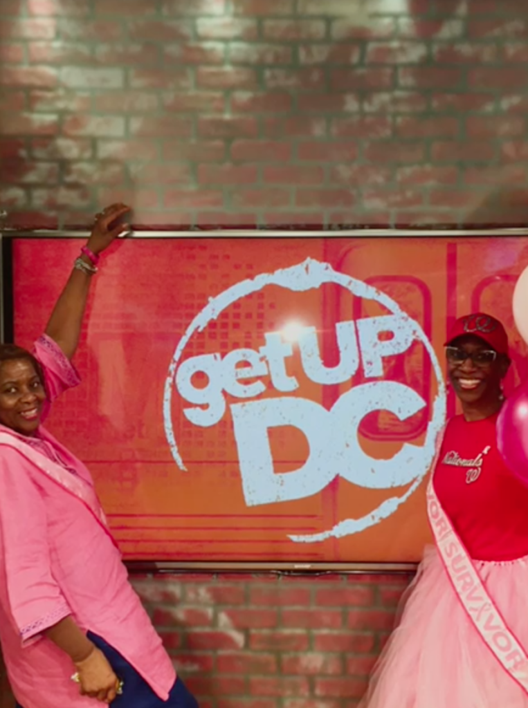 Breast Cancer Awareness Month with WUSA-9 “Get Up DC” on October 31, 2019.