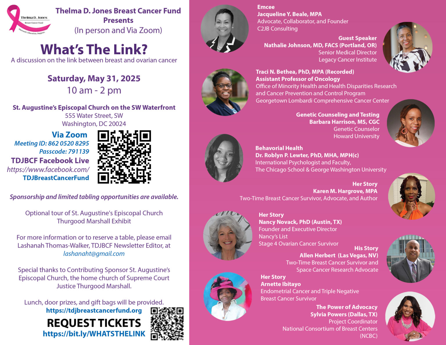 What’s-The-Link? | Saturday, May 31, 2025 A discussion on the link ...